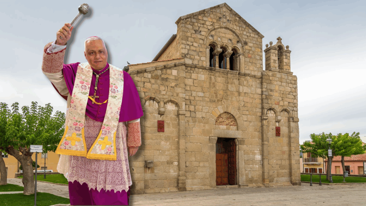 Il saluto di Olbia a Mons. Gian Franco Saba nella Basilica di San Simplicio
