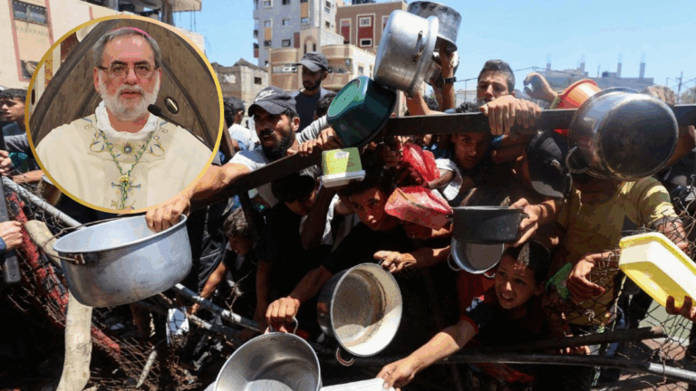 vescovo e gaza